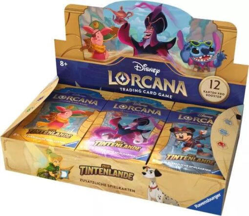 Disney Lorcana: Tintenlande - Display mit 24 Booster Packs (DE)