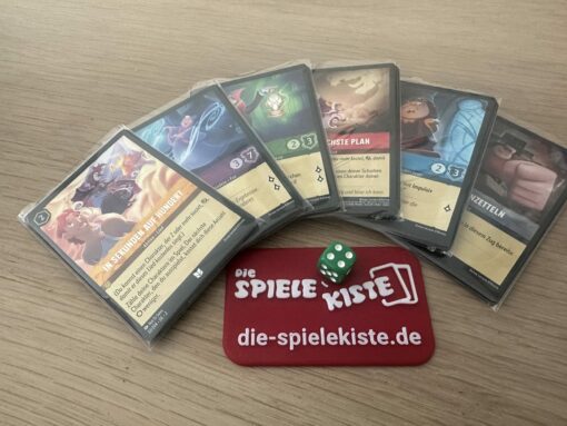 Disney Lorcana: "Aufstieg der Flutgestalten": Uncommon Set 54/54, deutsch - 2. Kapitel