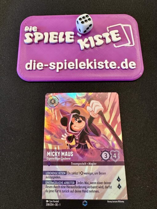 Micky Maus - Eigenwilliger Zauberer (V2), 208/204 - DE - 1