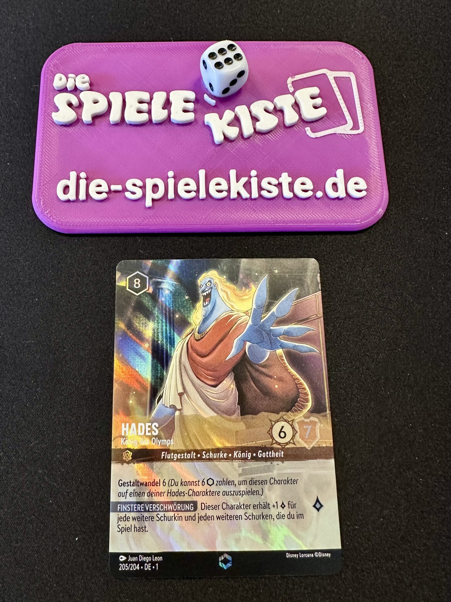 Hades König des Olymps (V2), 205/204 DE 1 diespielekiste.de