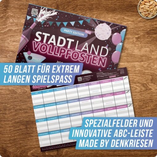 STADT LAND VOLLPFOSTEN – PARTY EDITION (DinA4-Format) – Bild 3