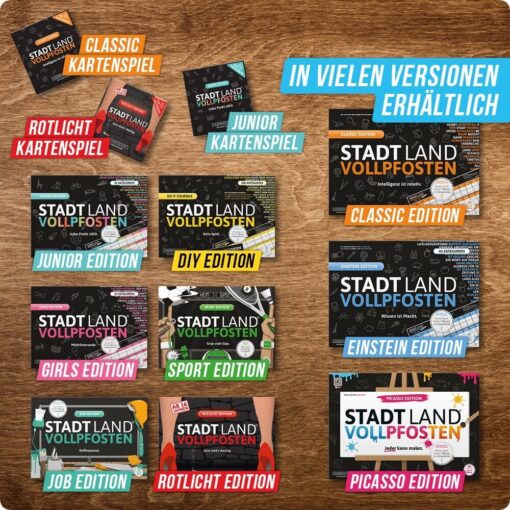 STADT LAND VOLLPFOSTEN – PARTY EDITION (DinA4-Format) – Bild 5