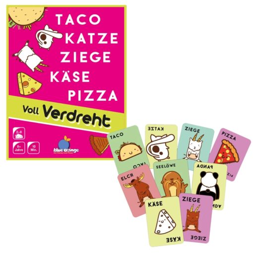 Taco Katze Ziege Käse Pizza - Voll Verdreht