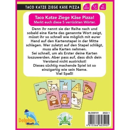 Taco Katze Ziege Käse Pizza – Bild 2