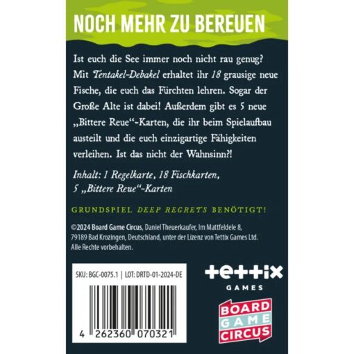 Deep Regrets: Tentakel Debakel (Erweiterung) – Bild 2
