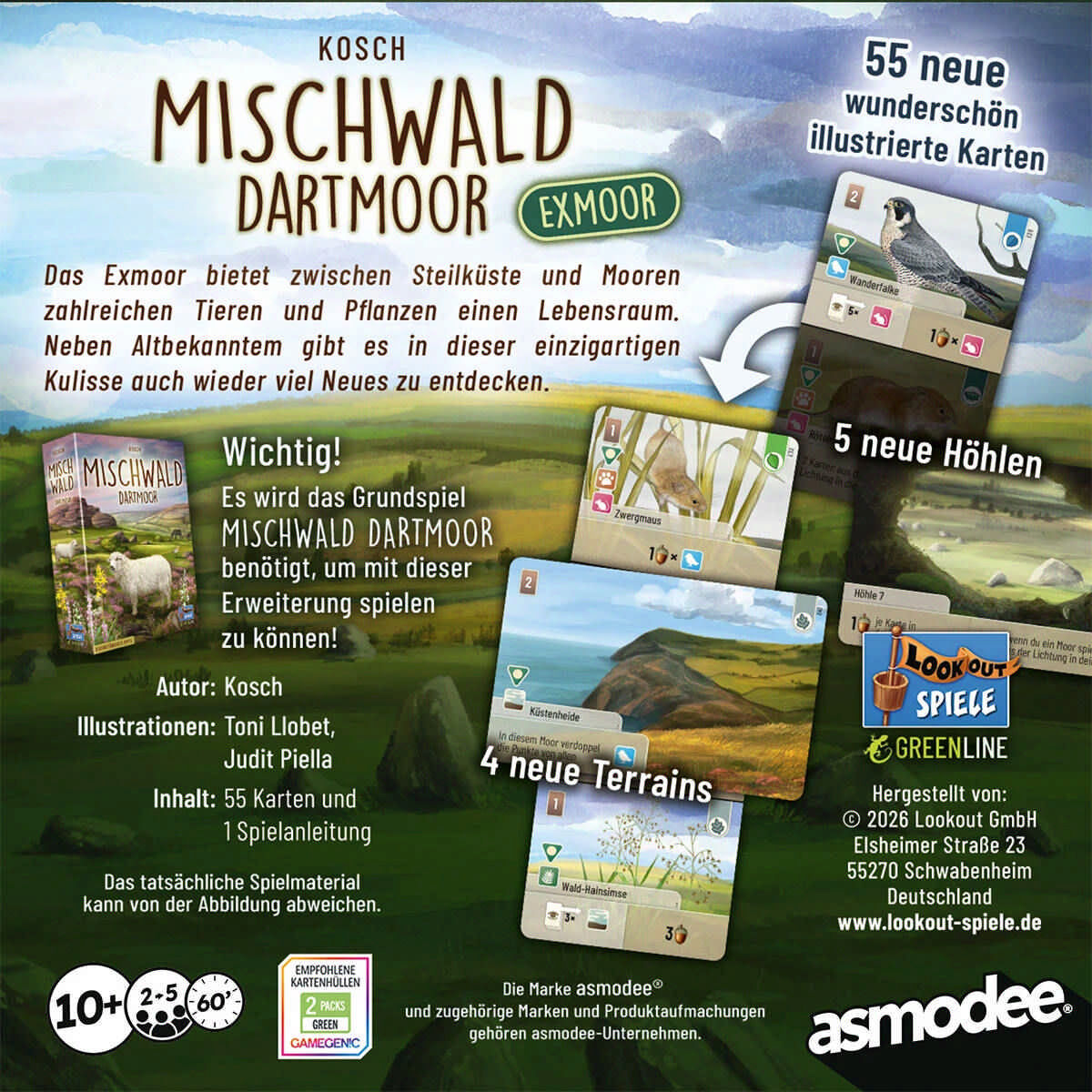 Alternative view of Mischwald Dartmoor - Exmoor [Erweiterung]