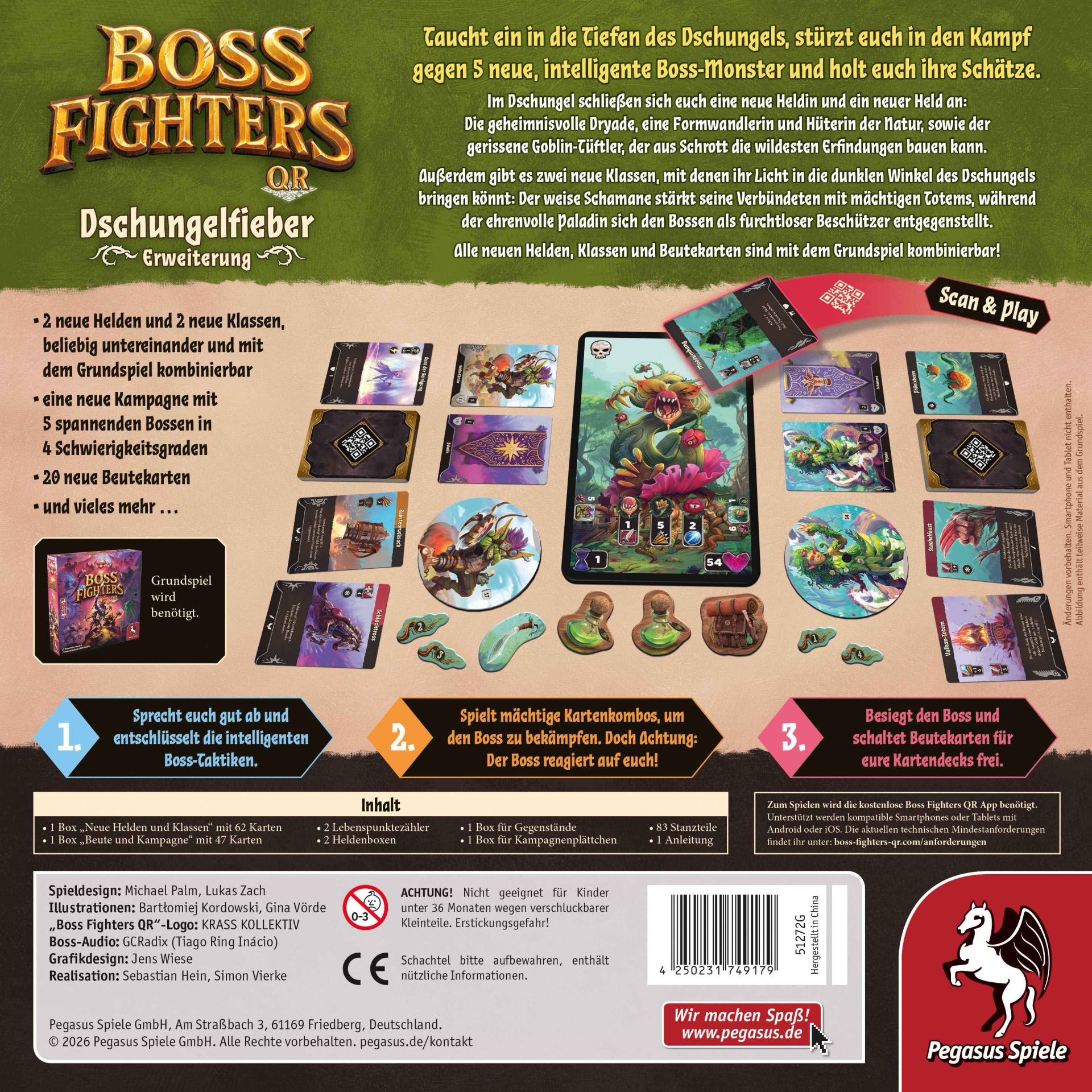 Boss Fighters QR: Dschungelfieber (Erweiterung) – Bild 3